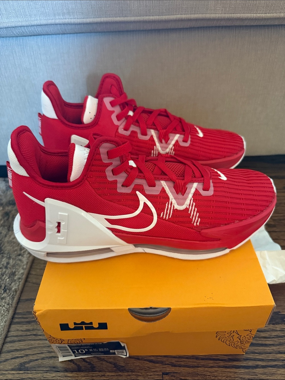 NEW Nike LeBron Witness VI TB University Red Men’s 10.5 – New in Box